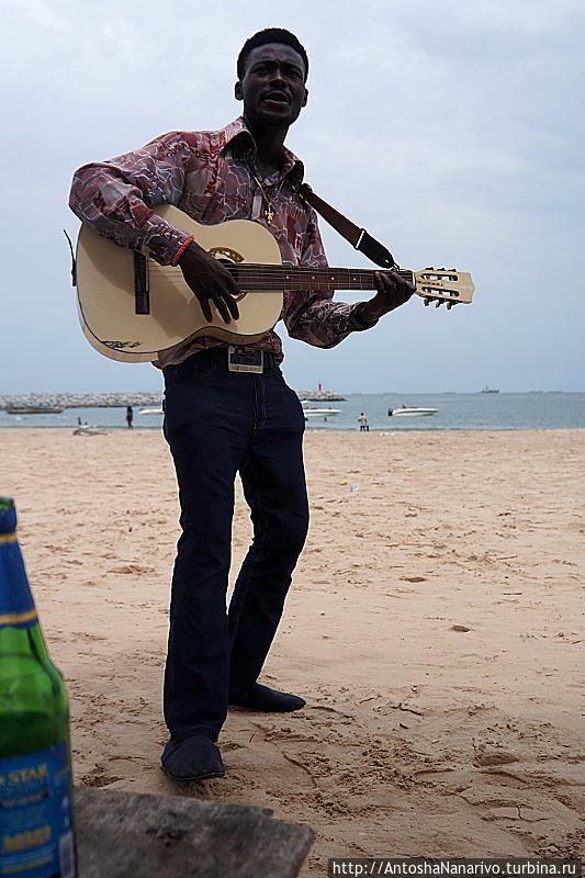 Музыкант. Лагос, Нигерия
