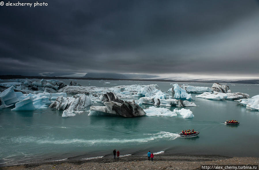 лагуна Йокульсарлон, жемчужина Исландии Йёкюльсаурлоун ледниковая лагуна, Исландия
