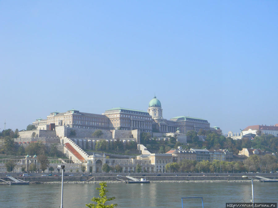 Вид на Буду Будапешт, Венгрия