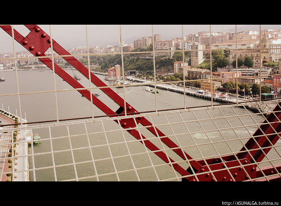 Первый летающий паром — Бискайский мост-транспортёр Португалете, Испания
