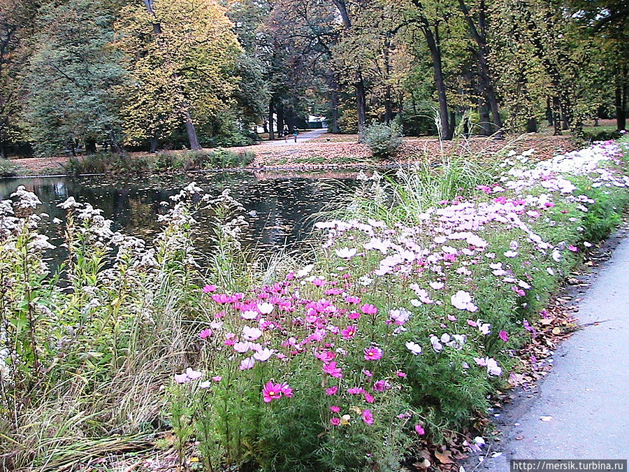 Парк Лазенки Варшава, Польша