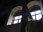 Окна бокового фасада — вид изнутри.