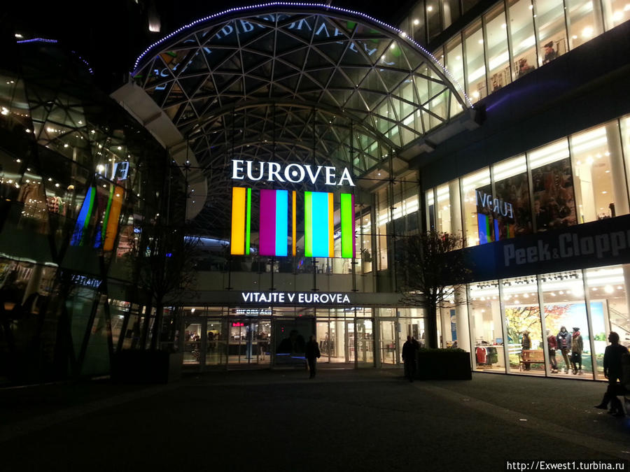 Шопинг мол Eurovea / Eurovea Galleria