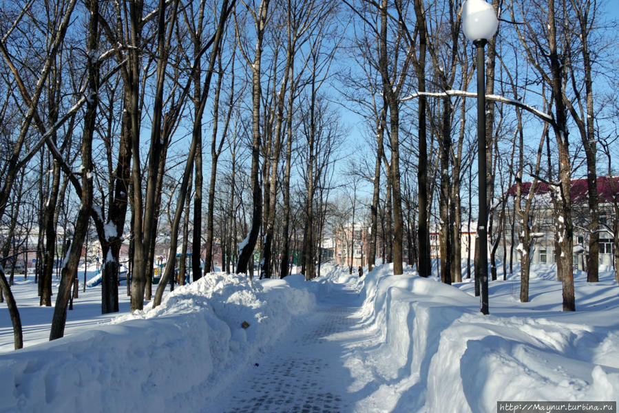 Зимние  зарисовки Южно-Сахалинск, Россия