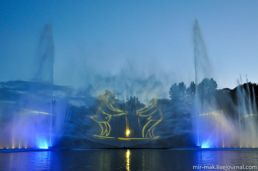 Винницкий фонтан «ROSHEN» Винница, Украина