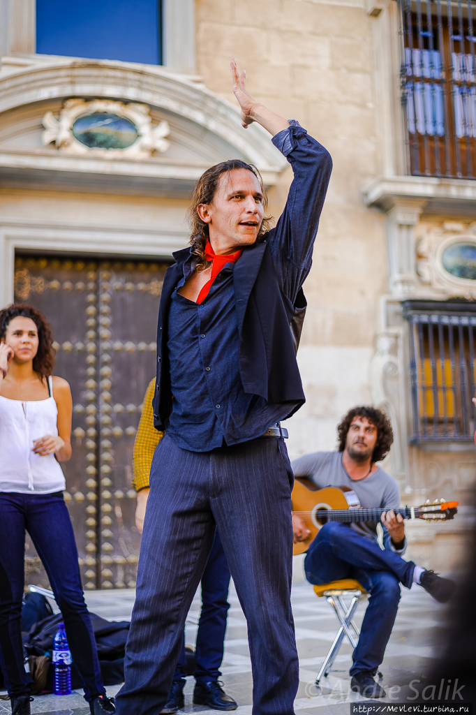 Уличное фламенко Гранада, Испания