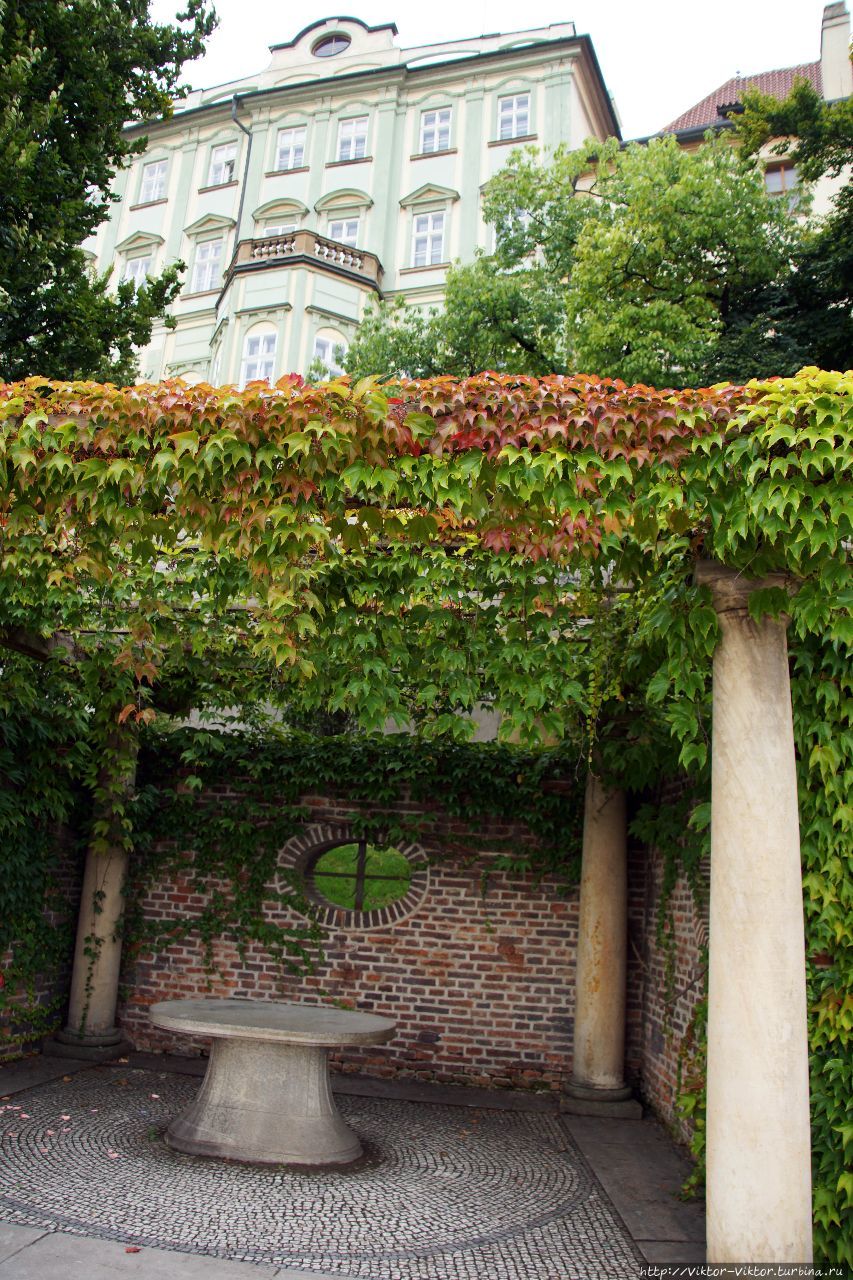 Сад «На Валах» Прага, Чехия