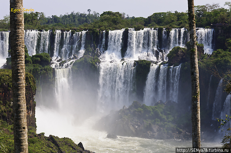 Водопады Игуасу — на арге