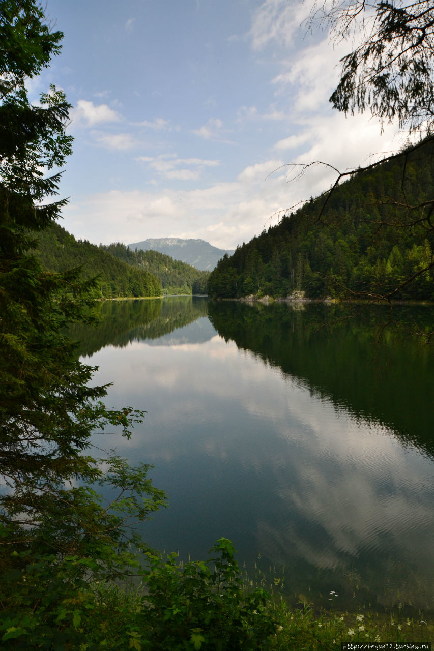 Зальца-Штаузее: колдовское озеро