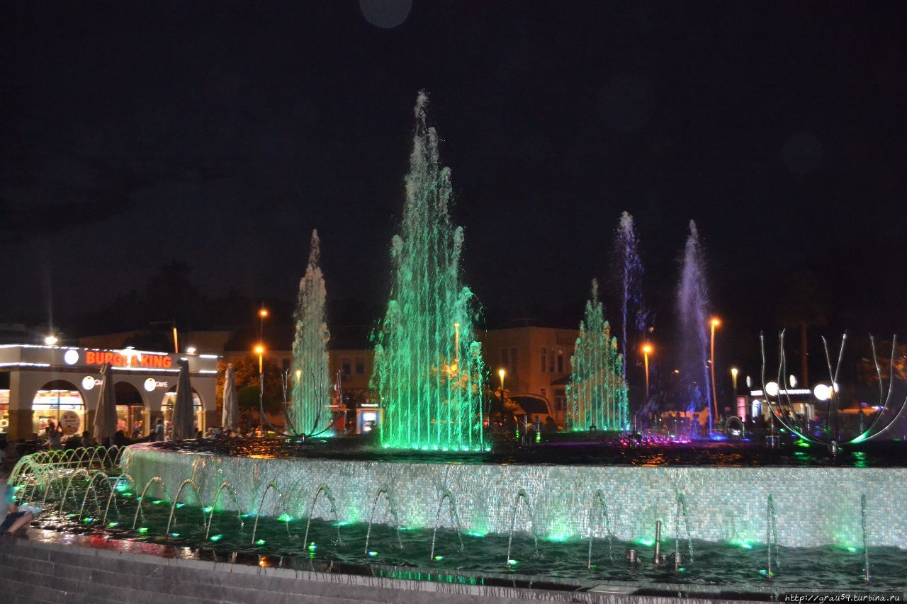 Поющий фонтан / Singing Fountain of Marmaris