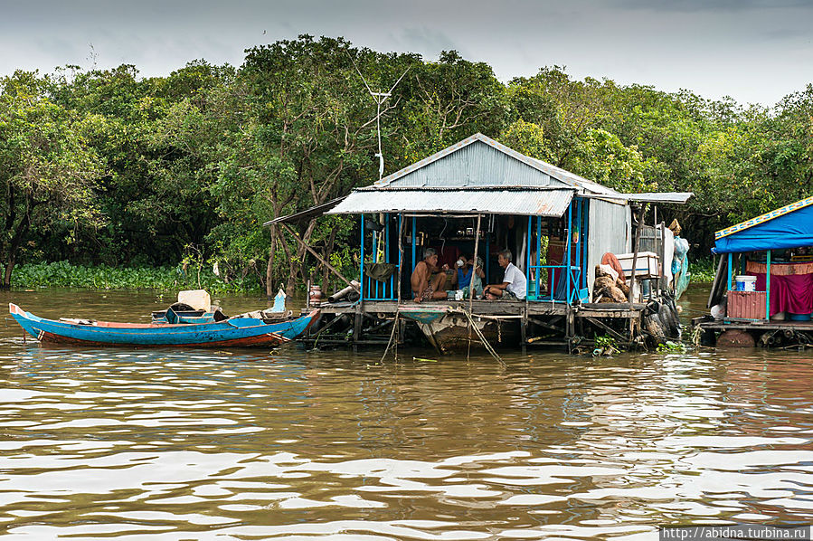 Дома на воде Провинция Сиемреап, Камбоджа