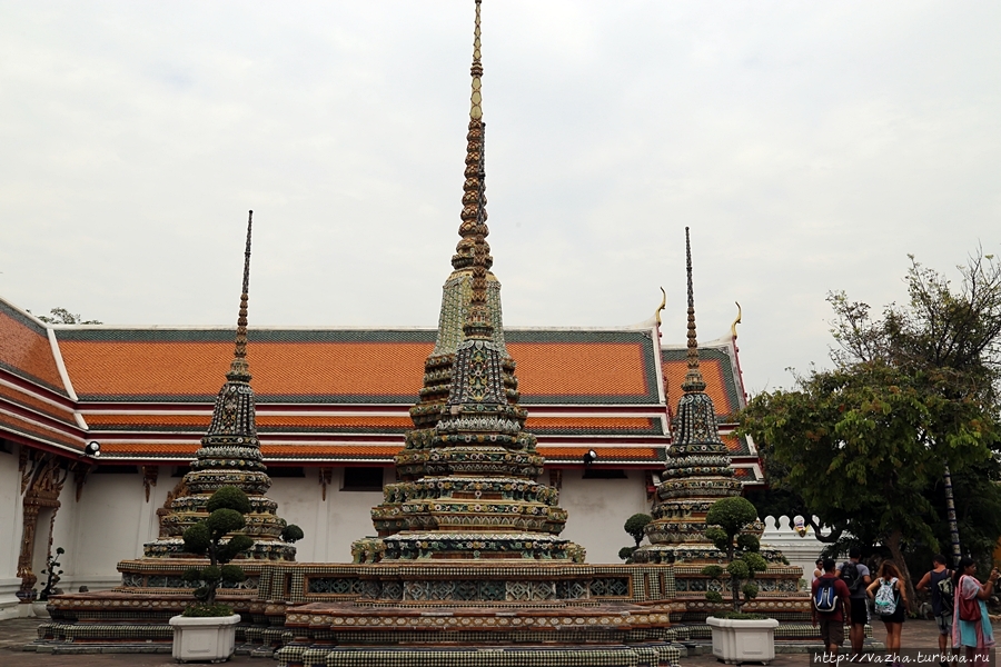 Храм лежачего Будды. Третья часть Бангкок, Таиланд