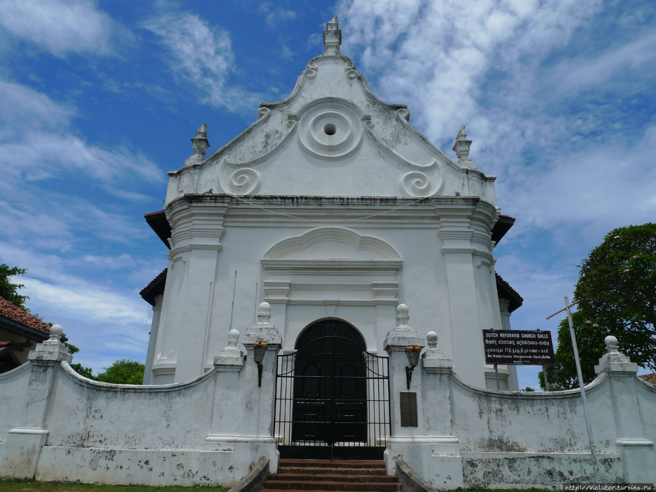 Форт Галле, солнце и очарование построек 17-го века Галле, Шри-Ланка
