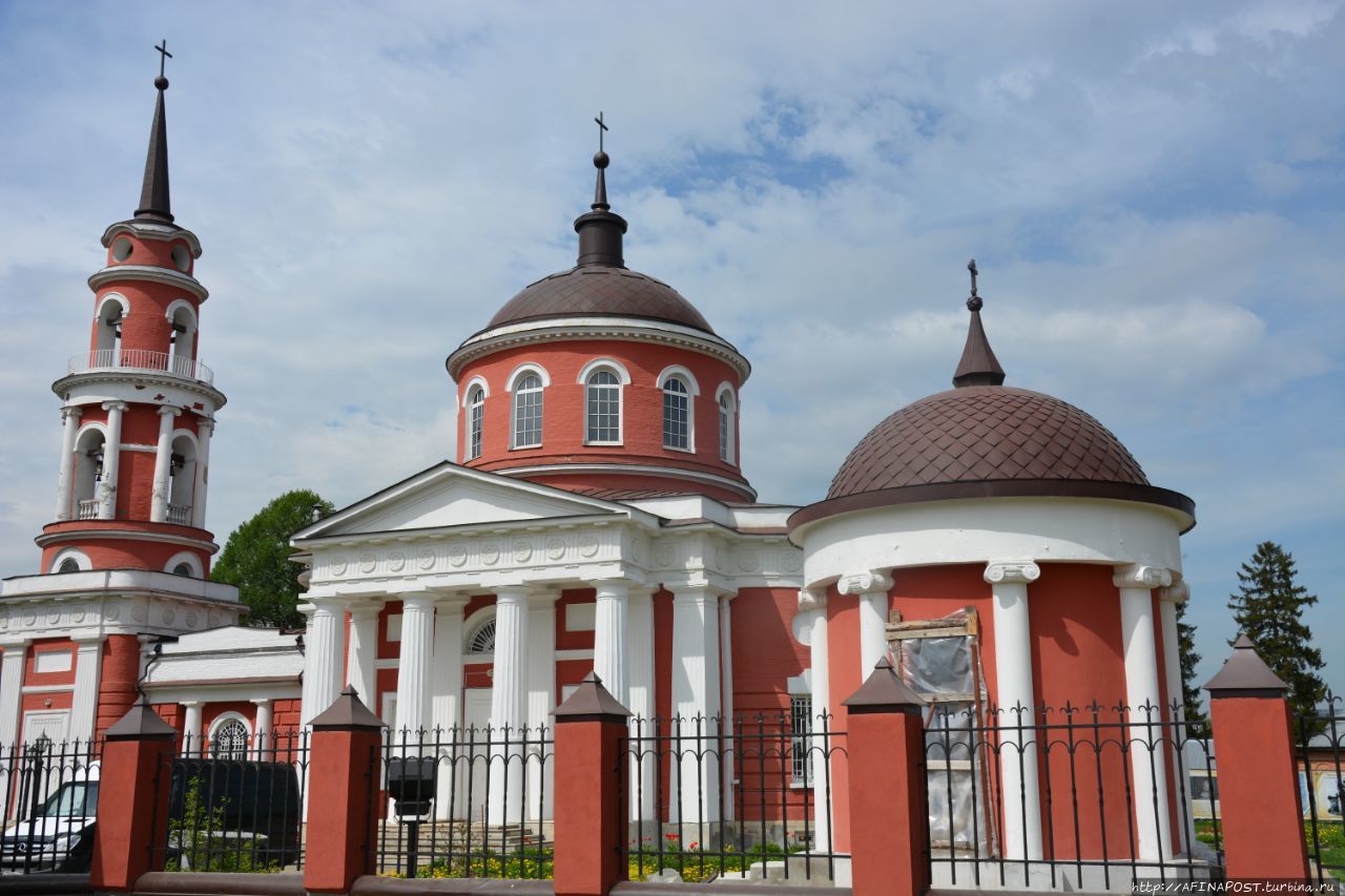 Усадьба князей Трубецких - Ахтырка и церковь Ахтырской иконы