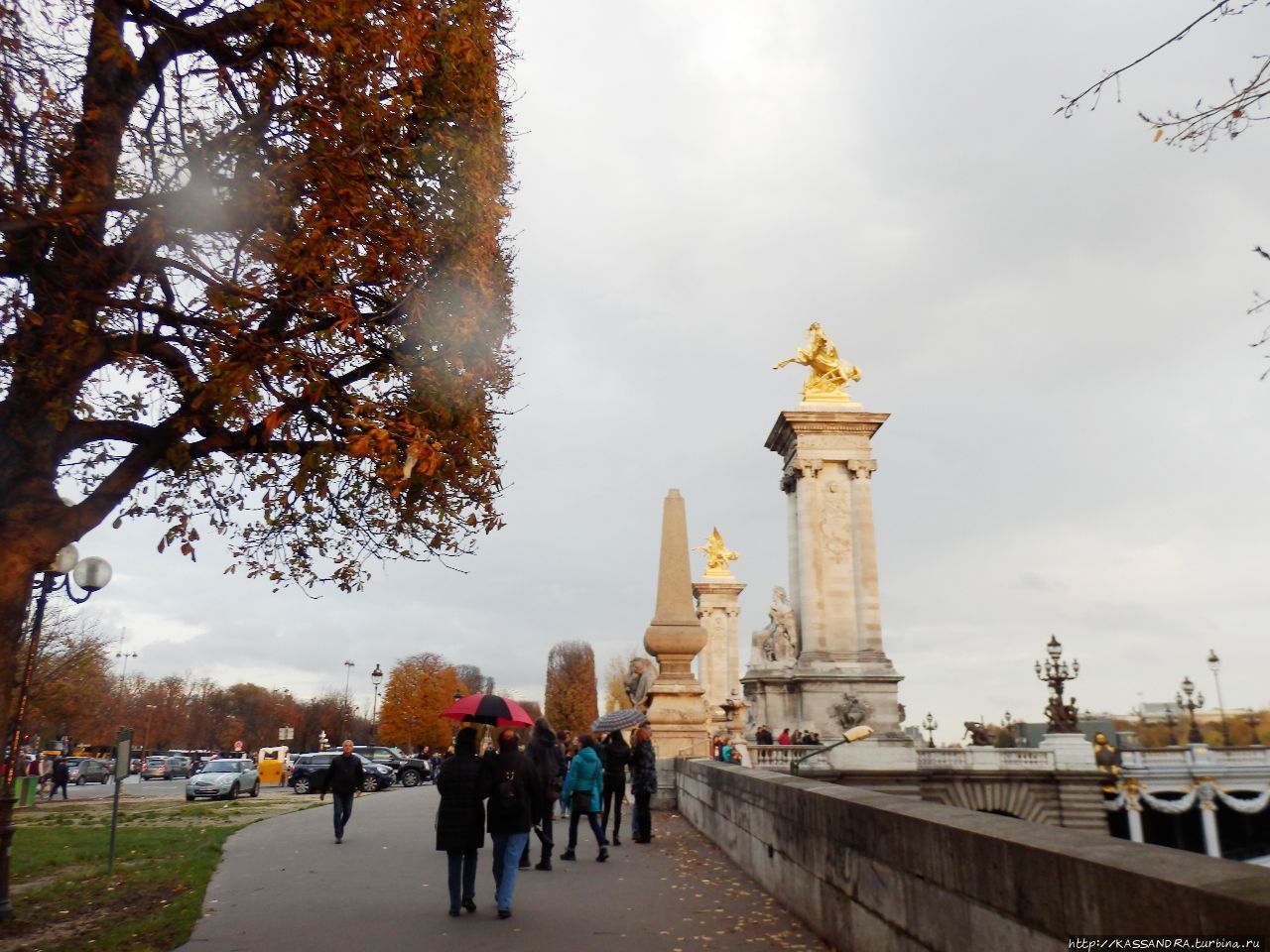 Мост Александра III Париж, Франция