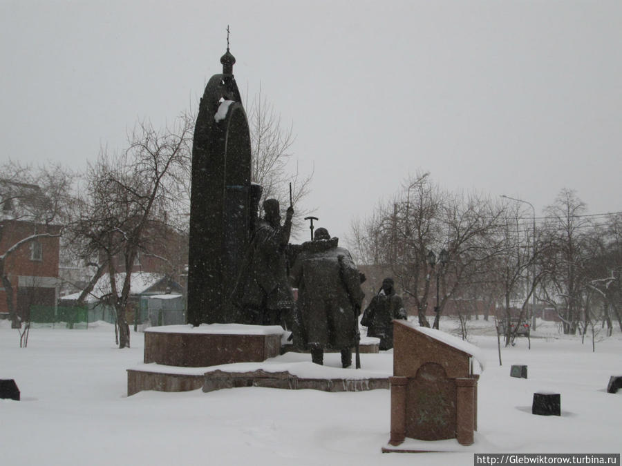 Прогулка по Тюмени в апрельский снегопад Тюмень, Россия