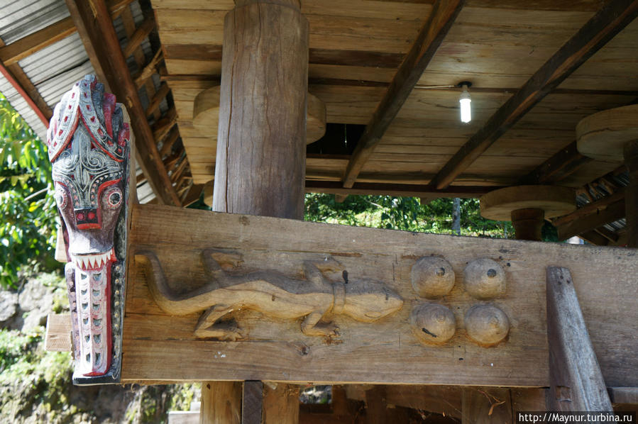 Фрагменты   из   украшений   церкви. Медан, Индонезия