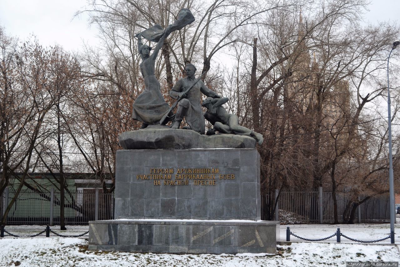 Памятник героям-дружинникам 1905 года Москва, Россия