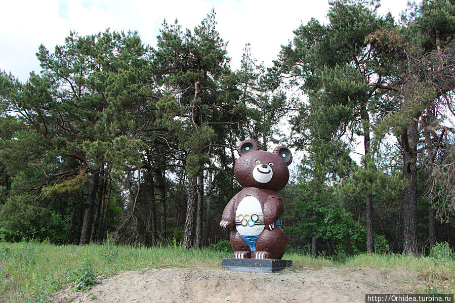 Мишка Олимпийский Березань, Украина