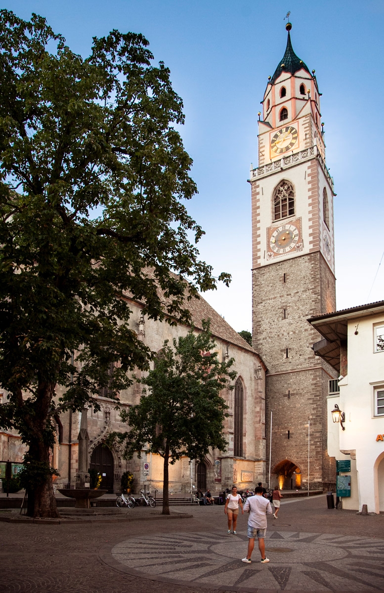 Архитектурный стиль города Merano (Burgraviato) Мерано, Италия