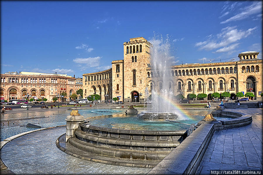 Площадь Республики в Ереване Ереван, Армения