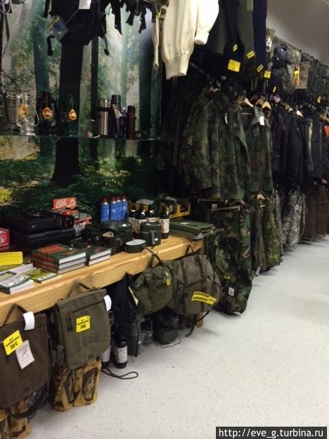 Магазин армейского снаряжения Коувола, Финляндия