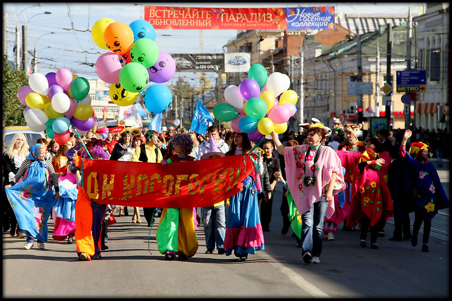 III международный фестиваль уличных театров Тула, Россия