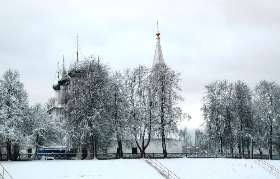 А в Ярославль пришла зима Ярославль, Россия