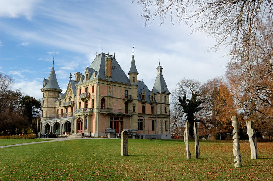 Замок Шадау (1854) Тун, Швейцария