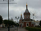 Часовня Александра Невского, 1892. построена в псевдорусском стиле.