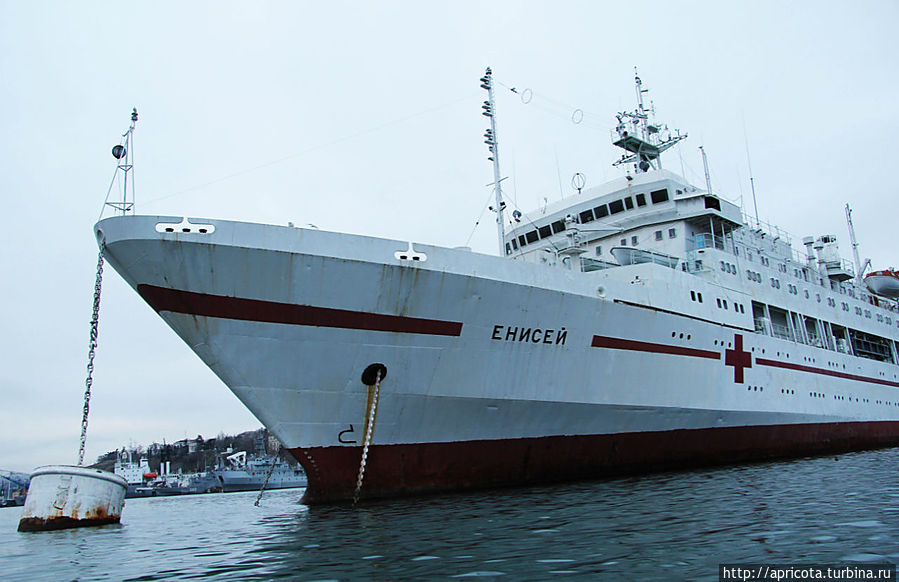 госпитальное судно Енисей Севастополь, Россия
