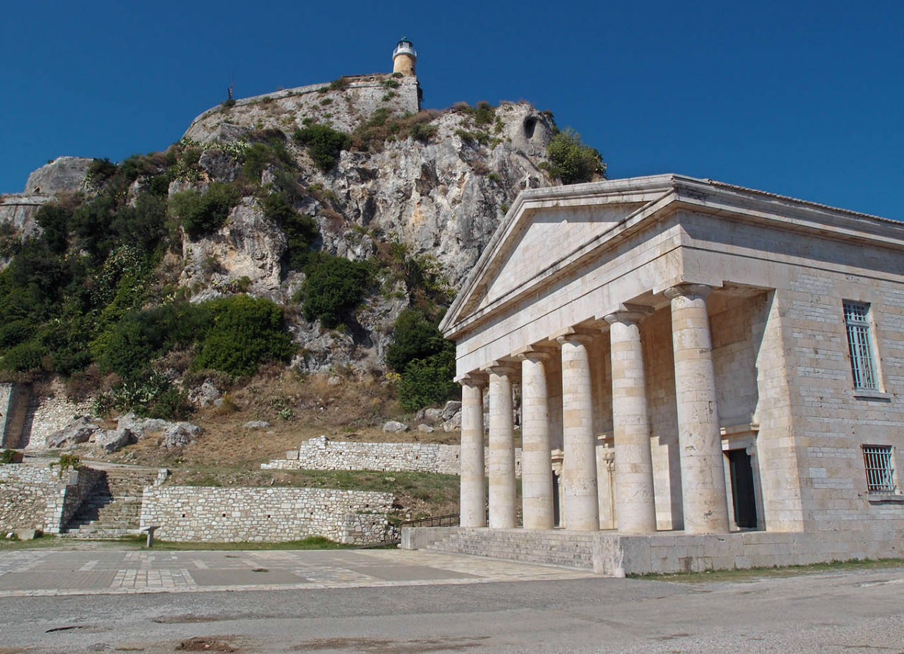 Дворец Святых Михаила и Георгия Корфу, остров Корфу, Греция
