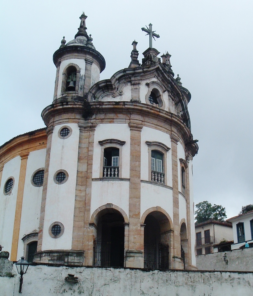 Церковь Святой Богоматери Розариу Ору-Прету, Бразилия