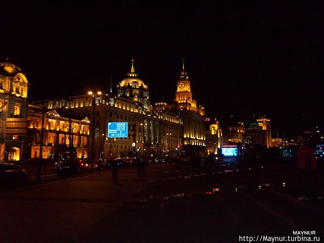 Набережная в Шанхае Набережная в Шанхае