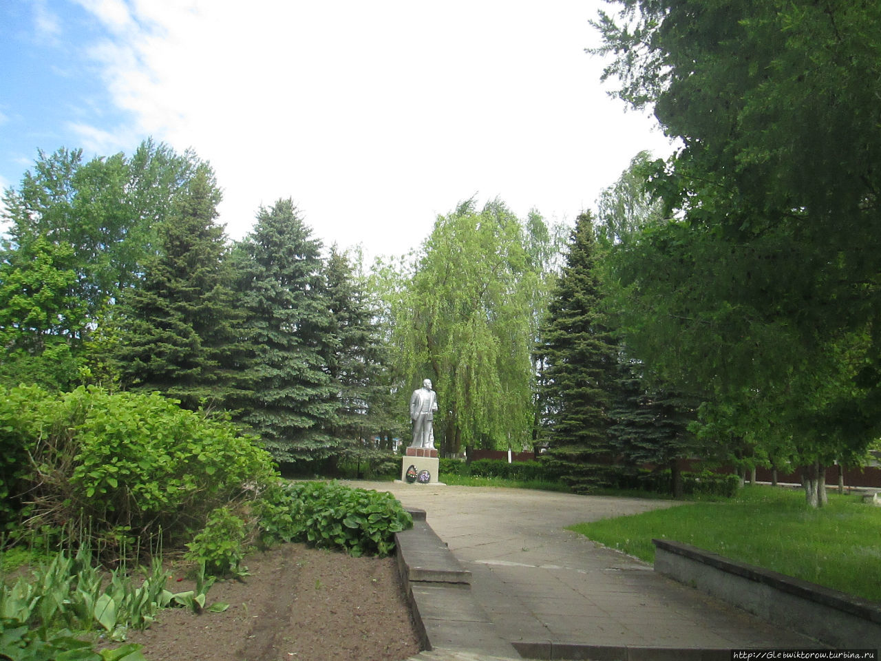 Прогулка по паркам с памятниками Верхнедвинск, Беларусь