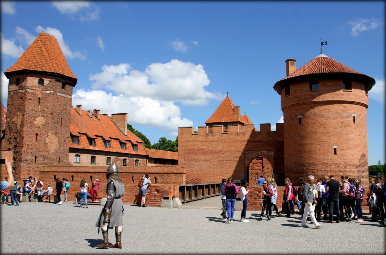 Крупнейший замок мира или мой первый альбом из Польши Мальборк, Польша