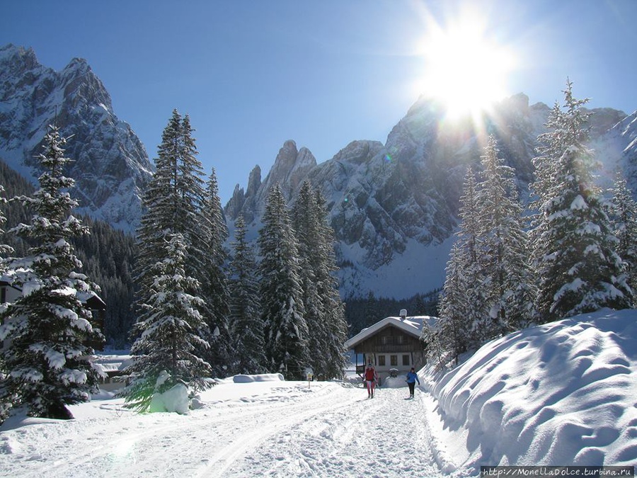Сесто - Альпы Доломиты - декабрь 2013