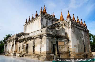 Храм Мануха в Багане. Фото из интернета Баган, Мьянма