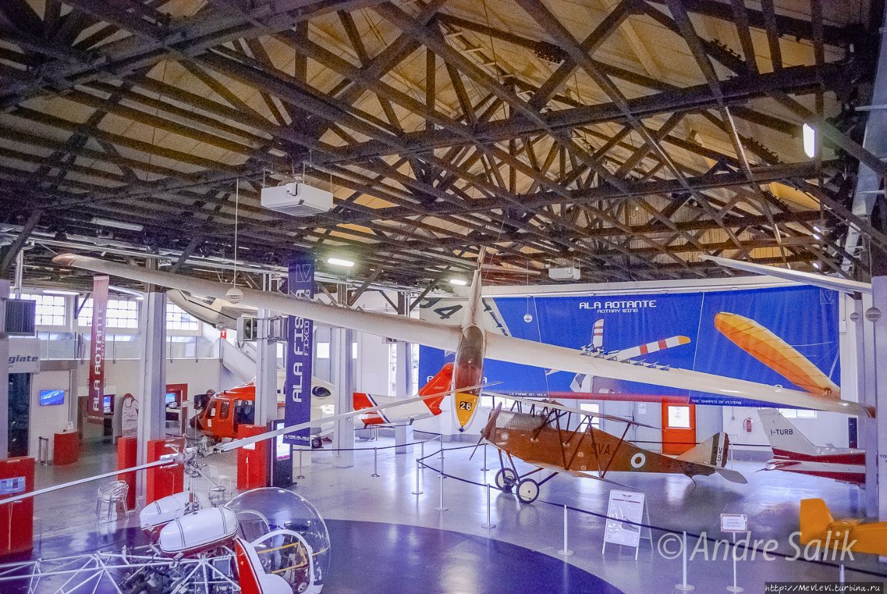 Volandia — Парк и музей авиации. Музей авиации в аэропорту. Варезе, Италия