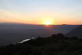 Восход Солнца над Нгоронгоро