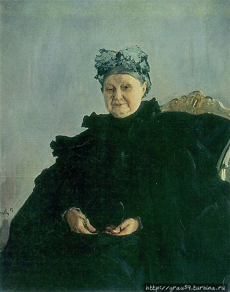 Серов В.А. Портрет Морозовой М.Ф. 1897 (из Интернета) Москва, Россия