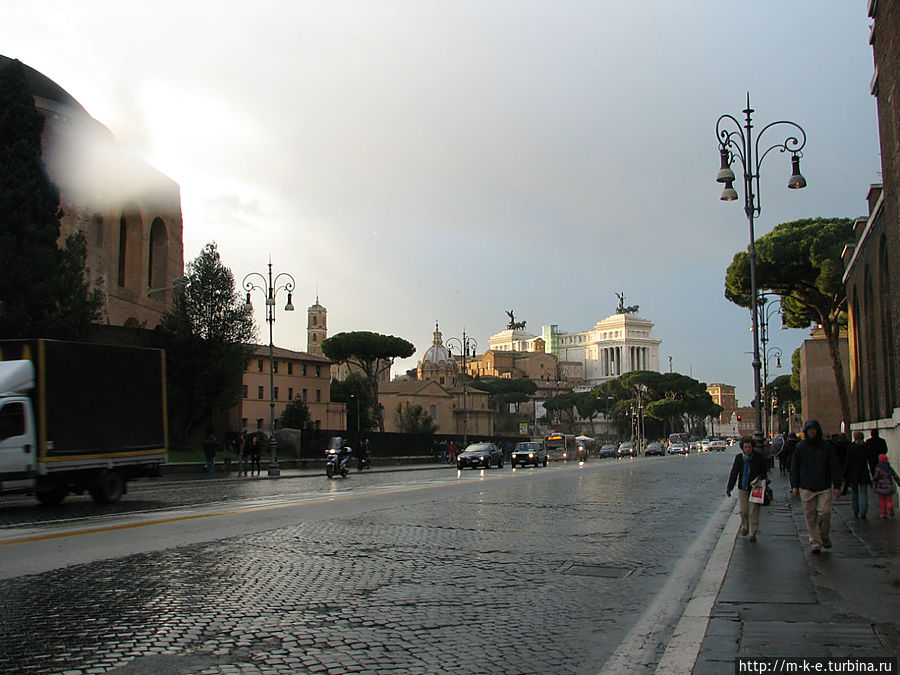 улица dei Fori Imperiali Рим, Италия