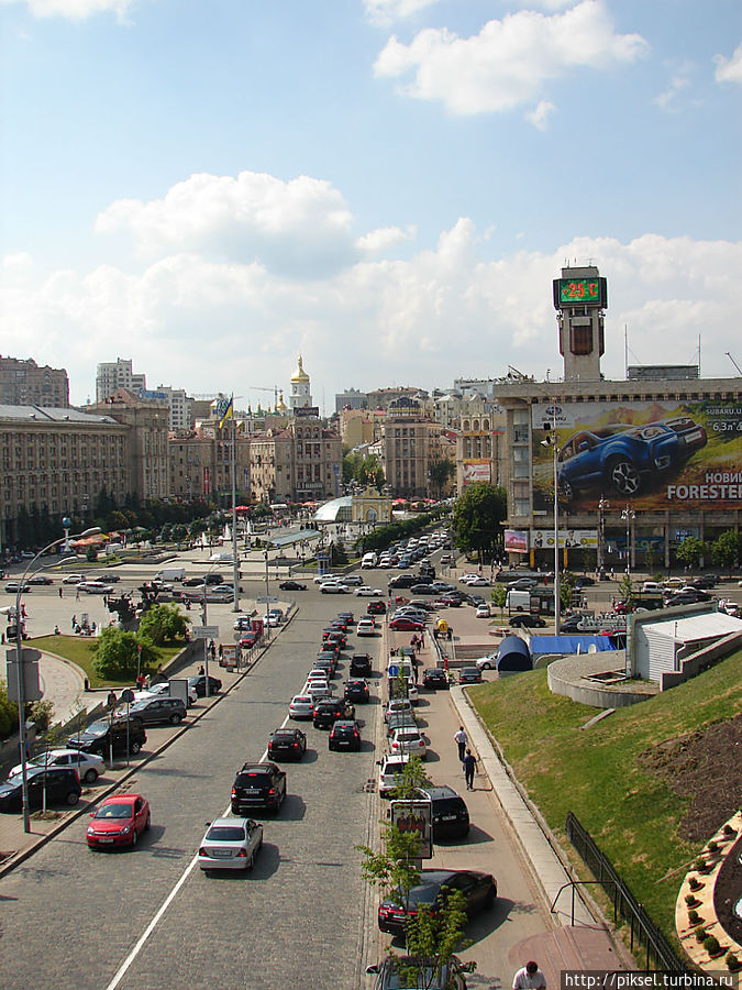 Спуск Киев, Украина