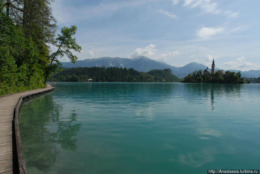Озеро Блед и озеро Бохин Блед, Словения