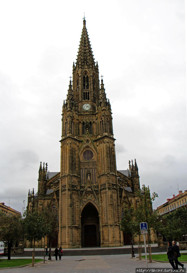 кафедральный  Собор Буэн-Пастор Сан-Себастьян, Испания
