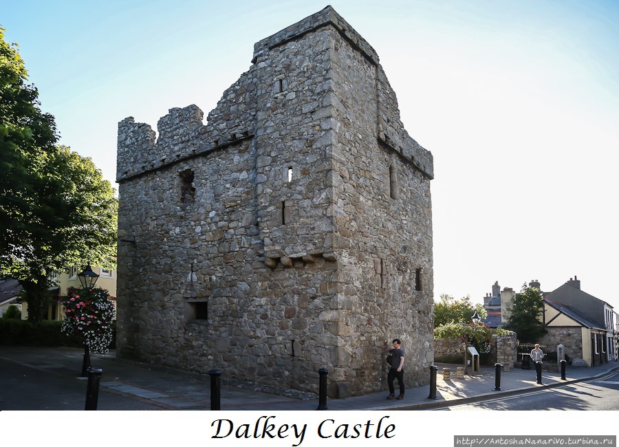 Замок Долки. Южный пригород Дублина. Построен в XV-XVI веках. Ирландия