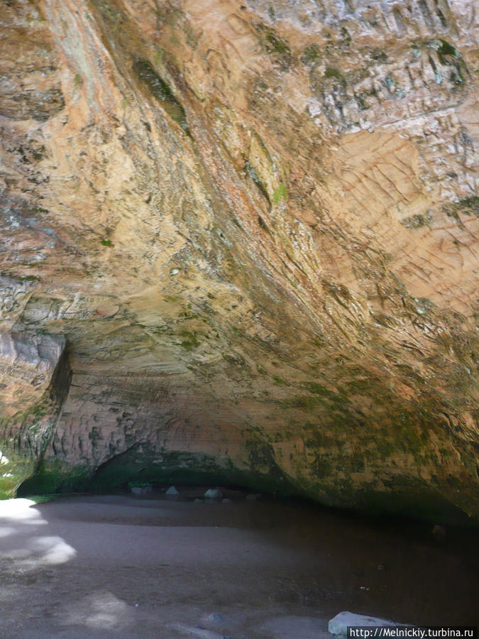 Пещера Гутманя Сигулда, Латвия