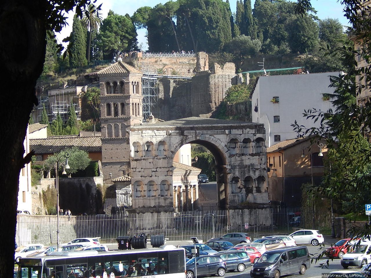 Прогулка в Еврейский квартал Рим, Италия