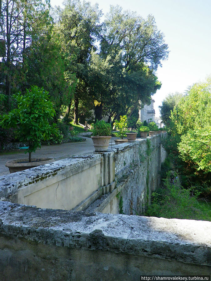 Тиволи. Итальянские террасы Тиволи, Италия