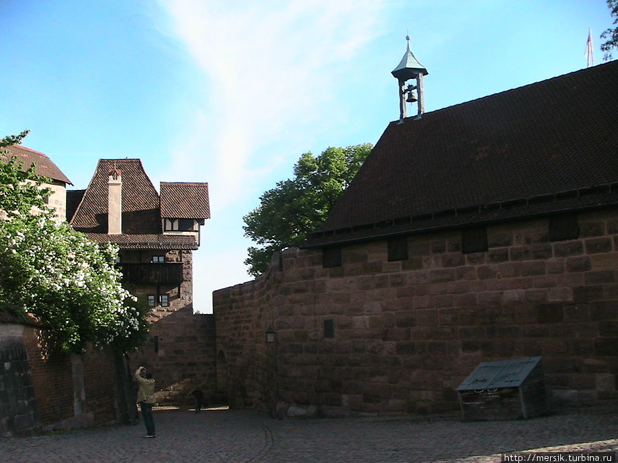 Крепость Кайзербург и Площадь Тиргертнерплатц Нюрнберг, Германия